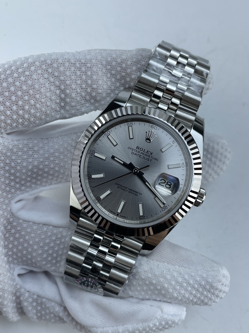 (당일출고/2~3일도착)NO.52/QP공장 롤렉스 데이저스트 126334 41미리 실버다이얼 바인덱스